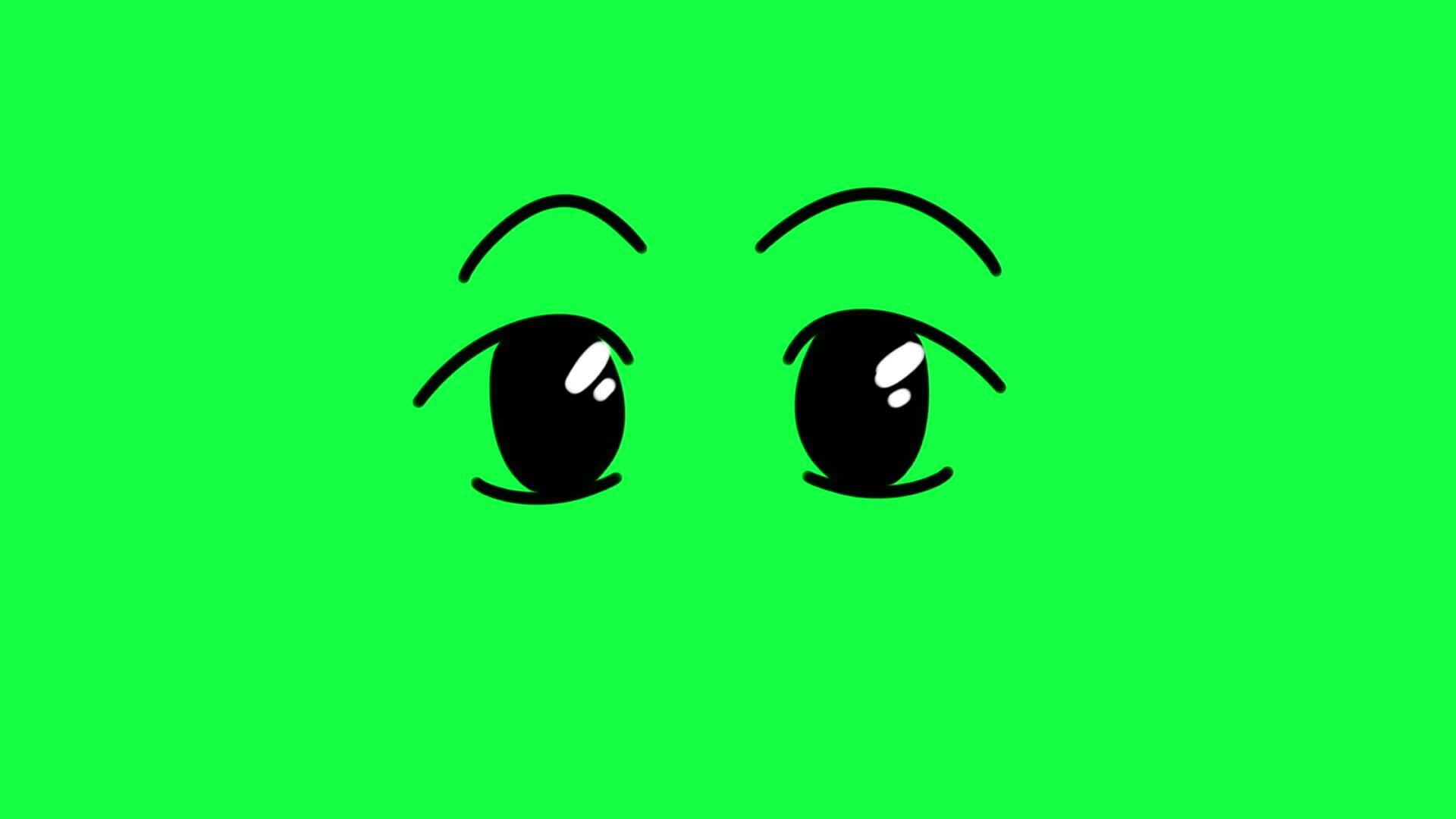 Green Screen Anime Cartoon Eyes video effects YouTube #70 Green Screen Anime Cartoon Eyes video effects YouTube