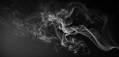 negro y blanco resumen fumar movimiento antecedentes. foto