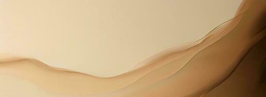 Abstract Wave Flowing On Brown Background. photo