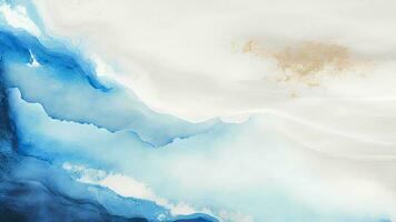 Abstract Watercolor Painting Texture Background. photo