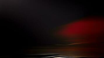 Abstract Texture Background With Blurred Red And Golden Brush Effect. photo