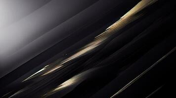 Abstract Dark Diagonal Lines Background With Golden Texture. photo
