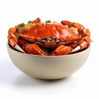 Soy sauce marinated crab, Korean food. photo
