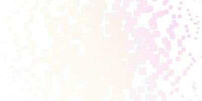 Light Pink, Yellow vector template with rectangles.