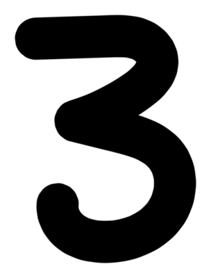 Black Numbers PNGs for Free Download