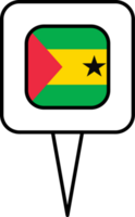 Sao Tome and Principe flag pin place icon. png