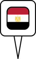 Egypt flag pin place icon. png