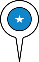 Somália bandeira mapa ponteiro ícone. png