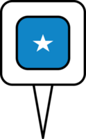 Somalia flag pin place icon. png