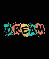 Modern motivation Typography T Shirt Design, open your mind vector