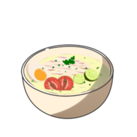 indonesiano porridge illustrazione png