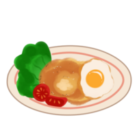 Fried Rice Illustration png