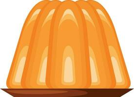 Sweet Jelly, Isolated Background. vector