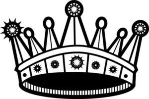 A Crown, Isolated Background. vector