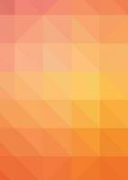 Orange Pattern, Isolated Background. vector