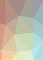 Low Poly Pattern, Isolated Background. vector