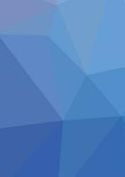 Blue Geometric Texture, Isolated Background. vector