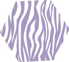 Polygon abstract purple color for decoration. vector