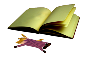 livro para escrevendo png