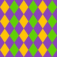 Rhombus Yellow Green Purple photo