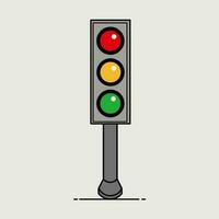 Traffic Lights Vector Art, Illustration and Graphic