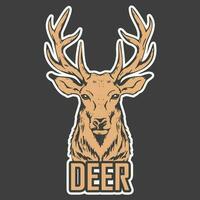 Deer Vector Art, Illustration and Graphic