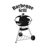 Barbeque Gill Vector Art, Illustration and Graphic