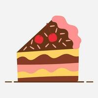 Cake Vector Art, Illustration, Icon and Graphic