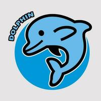 Dolphin Vector Art, Illustration, Icon and Graphic