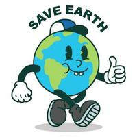 Earth-Save Earth Vector Art, Illustration, Icon and Graphic
