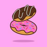 Donut Vector Art, Illustration and Graphic