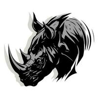 Rhinoceros Vector Art, Illustration and Graphic