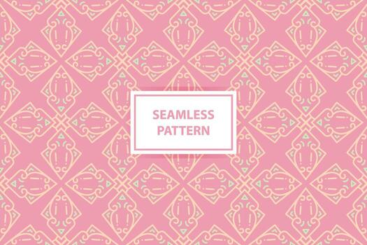ornamental seamless pattern. geometric pattern in the oriental style. vector