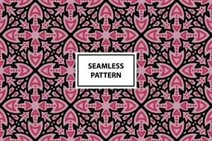 Seamless pattern with floral elements. colorful vector abstract design. Decorative lattice in Arabic style. Background for textile, fabric and wrapping.