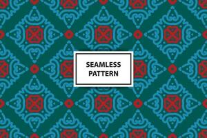 Seamless ornamental pattern. Vintage decorative elements. Template for design vector