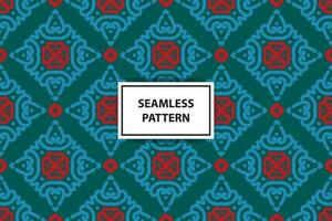 Seamless ornamental pattern. Vintage decorative elements. Template for design vector