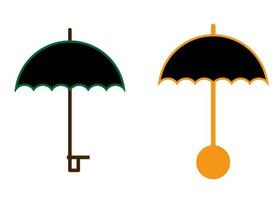 Umbrella icon vector illustration. Suitable for logo, website design. Icon umbrella cartoon.