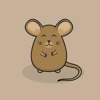 Mouse Jerry The Illustration vector