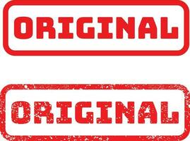 Original rubber stamp Royalty Free Vector Image