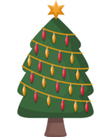 árvore de natal com gotas png