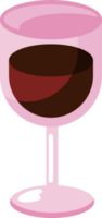 verre de vin rouge png