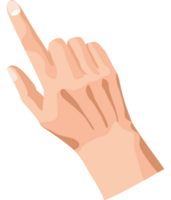 hand människa vidrör png