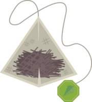 triangle tea bag png