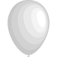 white balloon helium floating png