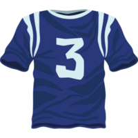 equipo de camiseta de fútbol americano png