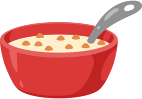 milk with cereal breakfast png