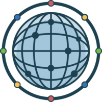 globale sfera del browser png