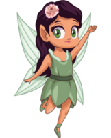 little fairy with rose png