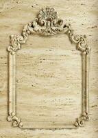 Marble vintage plaque background template photo