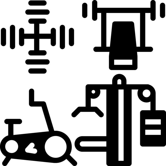 Gym Outline Vector Art, Icons, and Graphics for Free Download